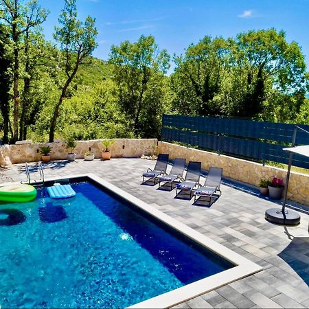 Luxury Villa Andrea Vrzika In Forest Near The Sea Zagvozd ภายนอก รูปภาพ
