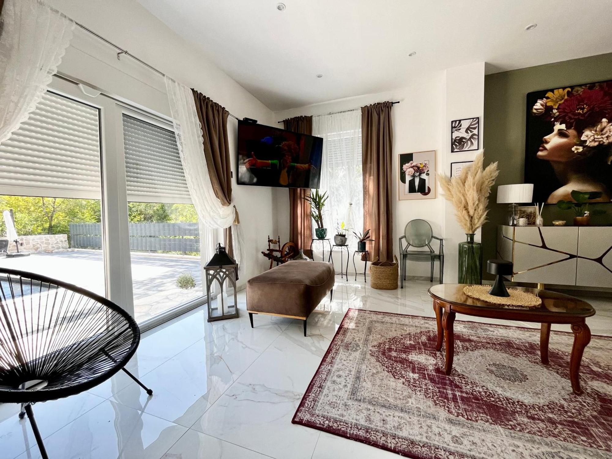 Luxury Villa Andrea Vrzika In Forest Near The Sea Zagvozd ภายนอก รูปภาพ