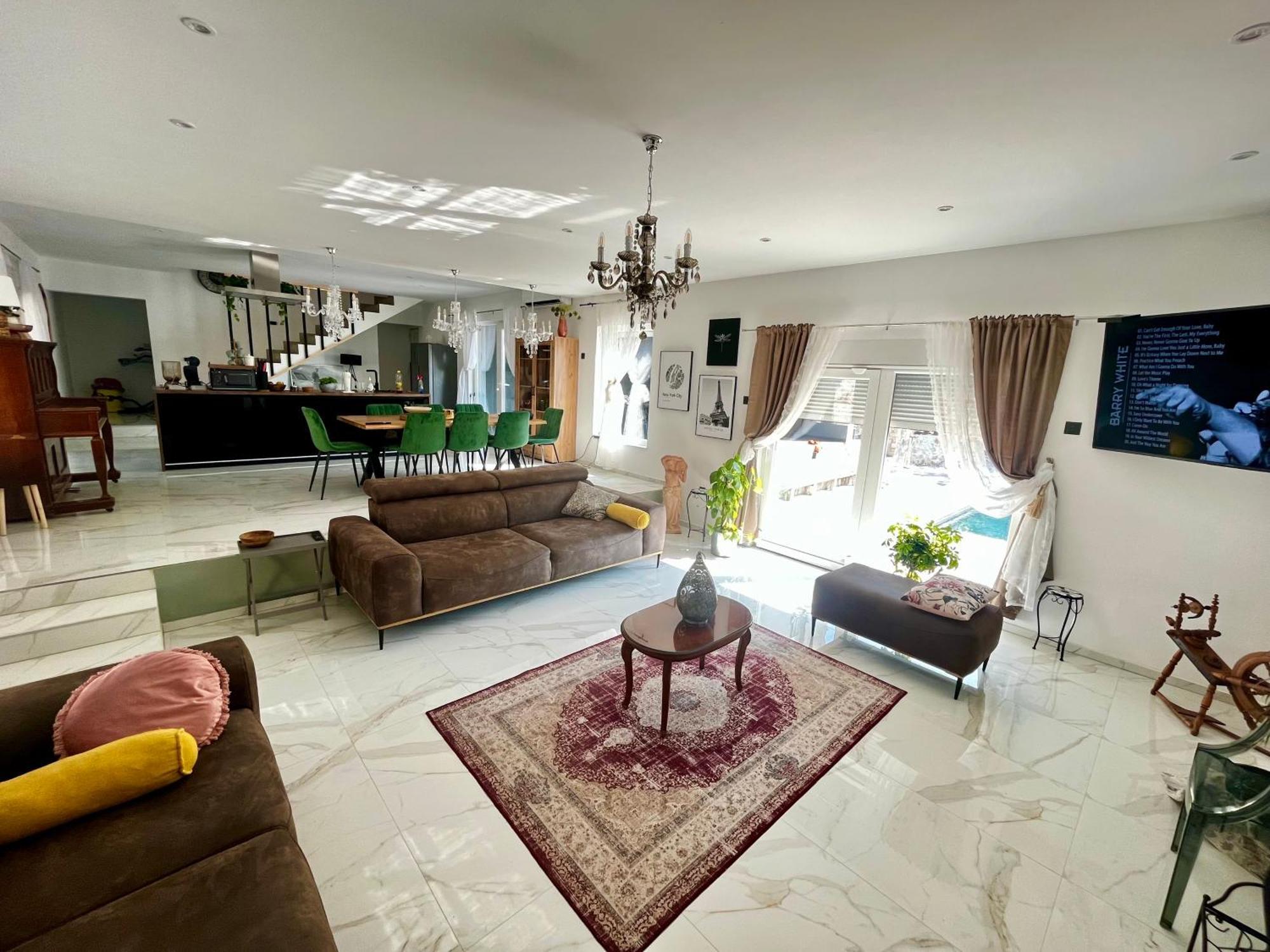 Luxury Villa Andrea Vrzika In Forest Near The Sea Zagvozd ภายนอก รูปภาพ
