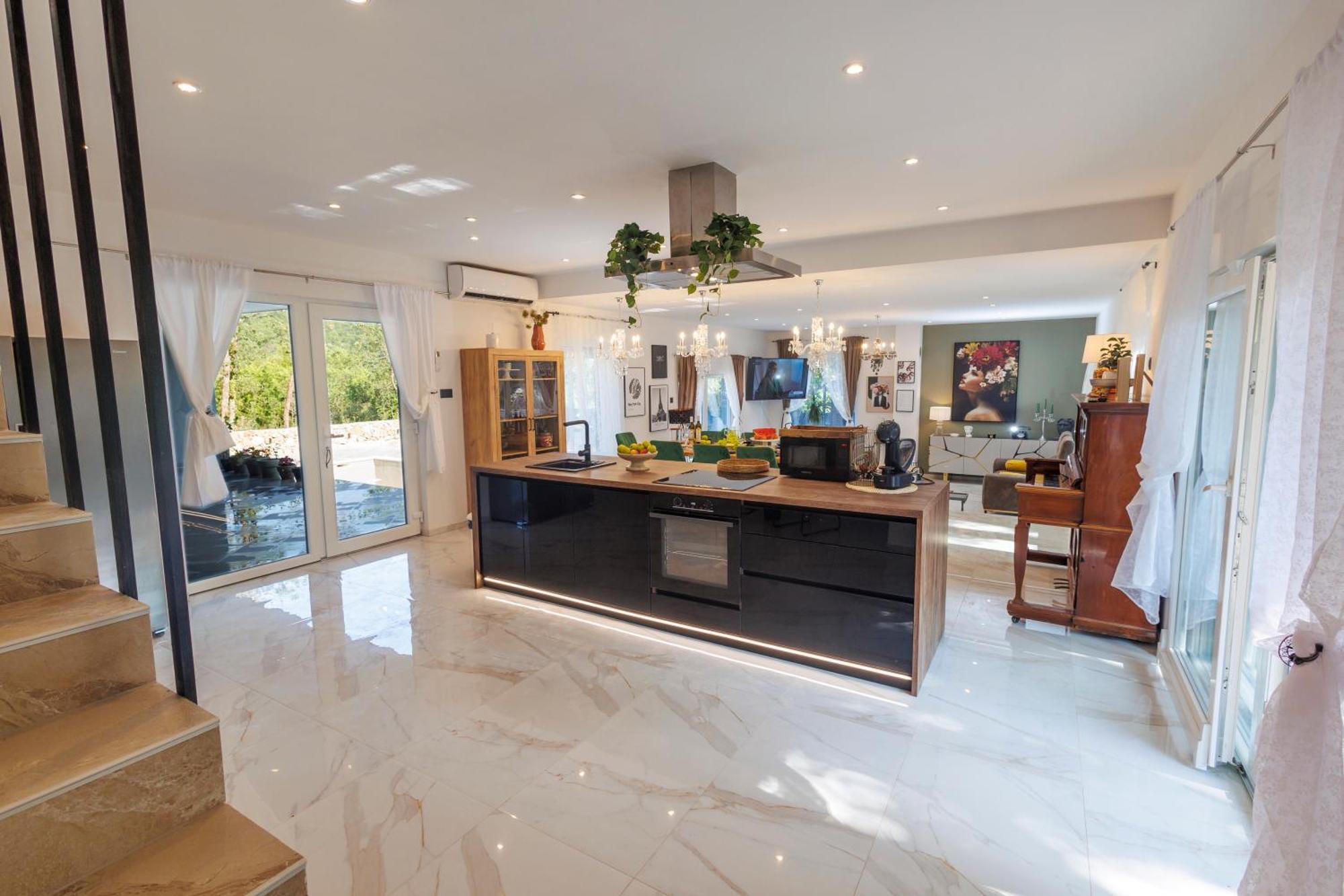 Luxury Villa Andrea Vrzika In Forest Near The Sea Zagvozd ภายนอก รูปภาพ